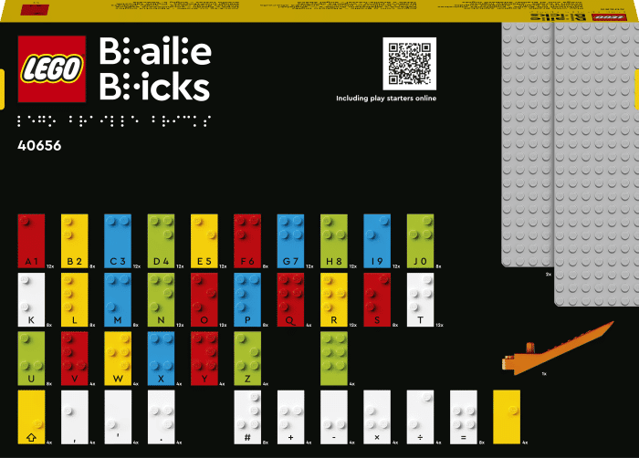 Ladrillos LEGO braille