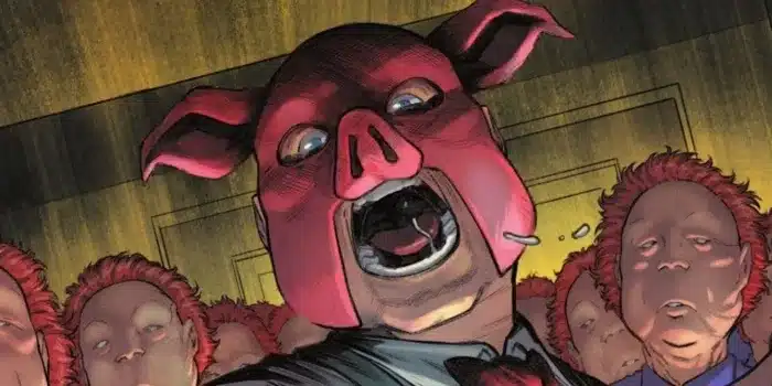 Scary Professor Pig Batman