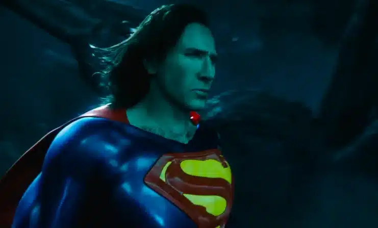 Nicolas Cage responds to Tim Burton about his cameo in The Flash 1 artificial intelligence, Nicolas Cage, Superman, The Flash, Tim Burton