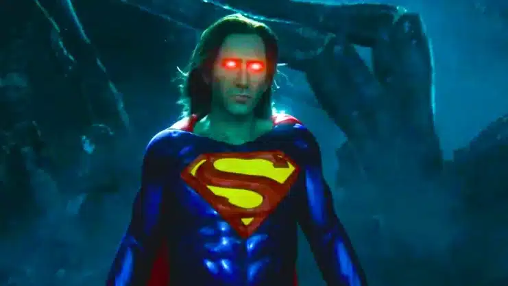 artificial intelligence, Nicolas Cage, Superman, The Flash, Tim Burton